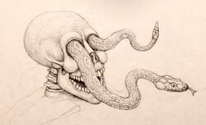 Skull Snake vision, John Dockus ,